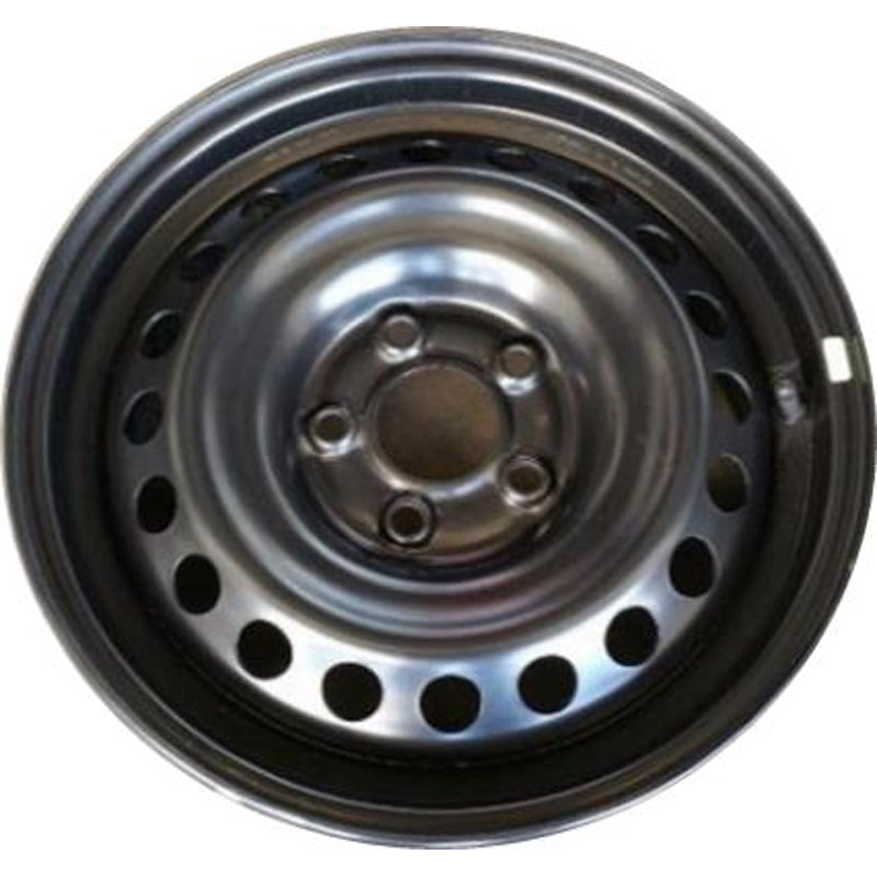 Refurbished 16x6.5 Steel Wheel – Black, 5x114.3 Bolt Pattern, 45mm Offset – Fits 2013-2019 Nissan Sentra (560-62599)