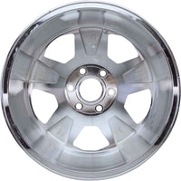 New 20" 2014-2018 Chevrolet Silverado 1500 Chrome Replacement Alloy Wheel - Factory Wheel Replacement