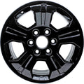 New 18" 2016-2018 GMC Sierra 1500 Black Replacement Alloy Wheel - 5647