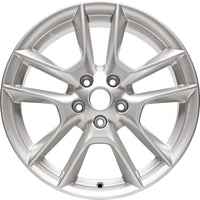 New 18" 2009-2014 Nissan Maxima Silver Replacement Alloy Wheel - 62511 - Factory Wheel Replacement