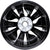 New 17" 2019-2022 Nissan Altima Machine Black Replacement Alloy Wheel - 62784 - Factory Wheel Replacement