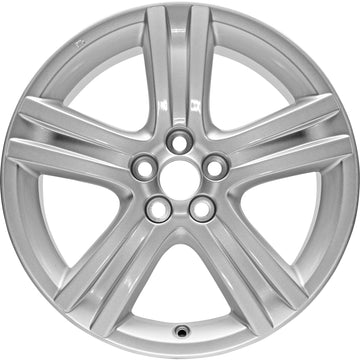 New 17" 2009-2013 Toyota Corolla Silver Replacement Alloy Wheel - 69541