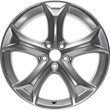 New 20" 2009-2015 Toyota Venza Replacement Hyper Silver Alloy Wheel - 69558