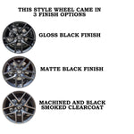New 18" 2022-2024 Honda Civic Machined and Black Replacement Alloy Wheel - 10393 - Factory Wheel Replacement