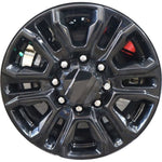 20" 2021-2023 GMC Sierra 3500 SRW Replacement Black Alloy Wheel