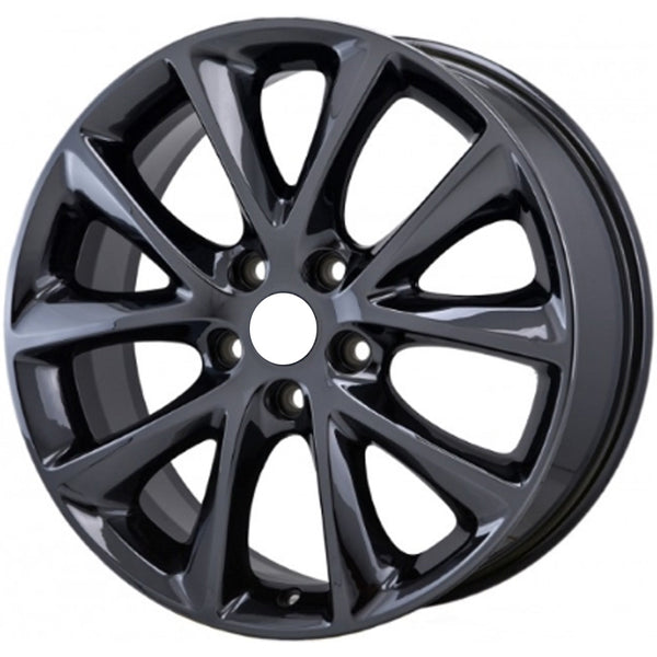 Set of 4 New 20" 2011-2018 Dodge Durango Gloss Black Replacement Alloy Wheels - Factory Wheel Replacement