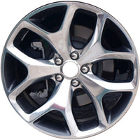 New 20" 2015-2017 Dodge Challenger Polished and Charcoal Replacement Alloy Wheel - 2523 - Factory Wheel Replacement