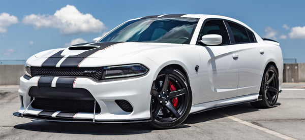 New 20" 2017-2019 Dodge Charger Black Replacement Alloy Wheel - 2604 - Factory Wheel Replacement