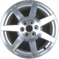 17" 2006-2009 Cadillac SRX Machined and Silver Reconditioned OEM Alloy Wheel - 4606