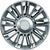New Reproduction Blank Center Cap for Alloy Wheel ALY04740U20N - Factory Wheel Replacement