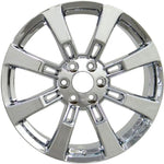 New Reproduction Chrome Center Cap for 5409 22" Style Chrome Wheel - Factory Wheel Replacement