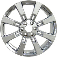 New Reproduction Chrome Center Cap for 5409 22" Style Chrome Wheel - Factory Wheel Replacement