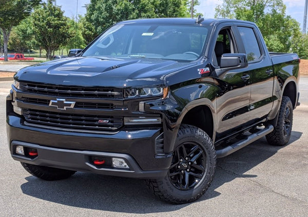 New 18" 2019-2022 Chevrolet Silverado 1500 Black Replacement Alloy Wheel - 5911