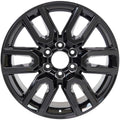 New 20" 2020-2024 GMC Sierra 1500 Gloss Black Replacement Alloy Wheel - 5914