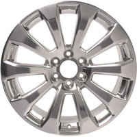New 22" 2019-2022 Chevrolet Silverado 1500 Polished Replacement Alloy Wheel - 5922