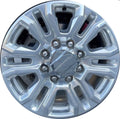 New Reproduction Chrome Center Cap for 8 Lug Polished Alloy Wheels from GMC Sierra 2500 / 3500 Trucks