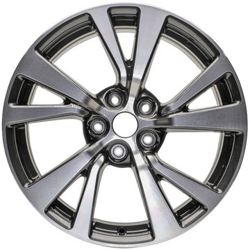 New 18" 2016-2019 Nissan Maxima Machined and Charcoal Replacement Alloy Wheel - 62721
