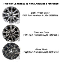 New 19" 2021-2024 Mazda CX-5 Replacement Black Alloy Wheel - 64249