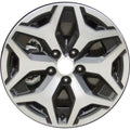 New 17" 2019-2023 Subaru Forester Machined and Charcoal Replacement Alloy Wheel - 68866