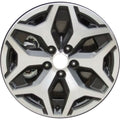 New 17" 2019-2024 Subaru Forester Machined and Charcoal Replacement Alloy Wheel - 68866