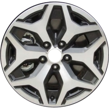 New 17" 2019-2023 Subaru Forester Machined and Charcoal Replacement Alloy Wheel - 68866