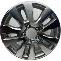 New 20" 2007-2021 Toyota Tundra Machined / Charcoal Grey Replacement Alloy Wheel - 69533 - Factory Wheel Replacement