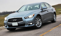 New 17" 2014-2020 Infiniti Q50 Machined and Silver Replacement Alloy Wheel - 73763 - Factory Wheel Replacement