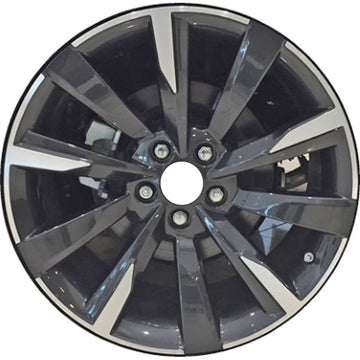 Brand New OEM 19" 2018-2019 Infiniti Q60 Machined and Charcoal Alloy Wheel - 73799