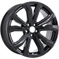 New 20" 2021-2022 Lexus RX450h Gloss Black Replacement Alloy Wheel - 74338