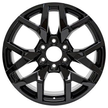 New 20" 2022-2023 GMC Yukon AT4 Gloss Black Replacement Alloy Wheel - 14076