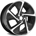 Brand New OEM 19" 2019 Infiniti QX30 Machined and Black Alloy Wheel - KE4095D400