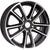 New 17" 2014-2019 Dodge Grand Caravan Polished Black Replacement Alloy Wheel