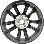 New 17" 2014-2019 Dodge Grand Caravan Polished Black Replacement Alloy Wheel