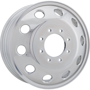 New 17" 2011-2018 Dodge Ram 3500 DRW Front Polished Dually Wheel - 2414