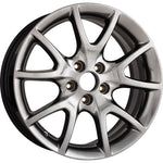 New 17" 2013-2016 Dodge Dart Dark Hyper Silver Replacement Alloy Wheel - Factory Wheel Replacement