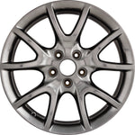 New 17" 2013-2016 Dodge Dart Dark Hyper Silver Replacement Alloy Wheel - Factory Wheel Replacement