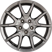New 17" 2013-2016 Dodge Dart Dark Hyper Silver Replacement Alloy Wheel - Factory Wheel Replacement
