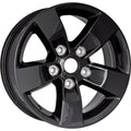 Set of 4 New 17x7" 2009-2018 Dodge Ram 1500 Gloss Black Alloy Wheels