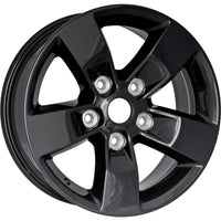 Set of 4 New 17x7" 2009-2018 Dodge Ram 1500 Gloss Black Alloy Wheels