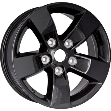 Set of 4 New 17x7" 2009-2018 Dodge Ram 1500 Gloss Black Alloy Wheels