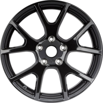 New 19" 2011-2019 Dodge Journey Black Replacement Alloy Wheel - 2500