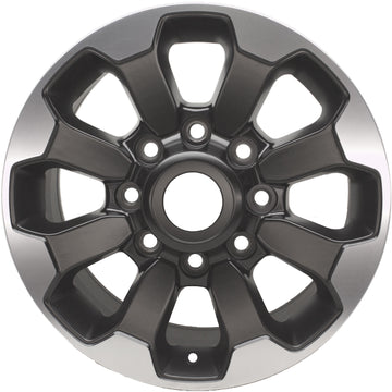 New 17" 2017-2023 Dodge Ram 2500 Polished and Black Replacement Alloy Wheel - 2599