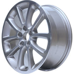 Set of 4 New 18" 2008-2010 Ford Fusion Machined Grey Replacement Alloy Wheels - Factory Wheel Replacement