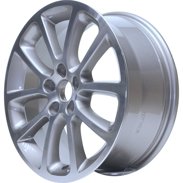 Set of 4 New 18" 2008-2010 Ford Fusion Machined Grey Replacement Alloy Wheels - Factory Wheel Replacement
