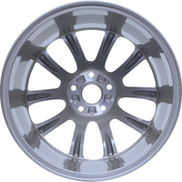 Set of 4 New 18" 2008-2010 Ford Fusion Machined Grey Replacement Alloy Wheels - Factory Wheel Replacement