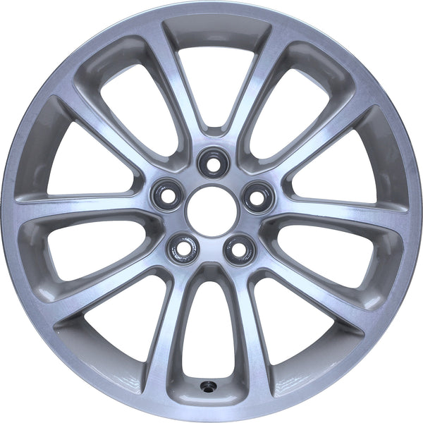 Set of 4 New 18" 2008-2010 Ford Fusion Machined Grey Replacement Alloy Wheels - Factory Wheel Replacement