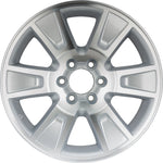 New 20" 2009-2014 Ford F-150 Machined and Silver Replacement Alloy Wheel - 3787 