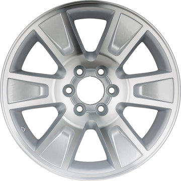 New 20" 2009-2014 Ford F-150 Machined and Silver Replacement Alloy Wheel - 3787