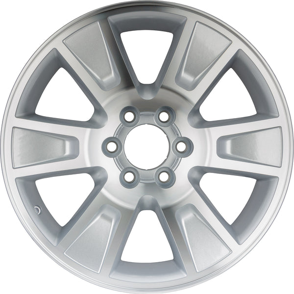 New 20" 2009-2014 Ford F-150 Machined and Silver Replacement Alloy Wheel - 3787 