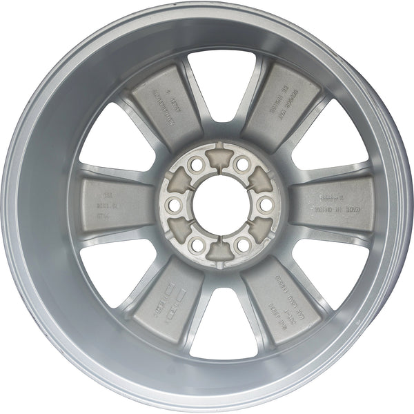 New 20" 2009-2014 Ford F-150 Machined and Silver Replacement Alloy Wheel - 3787 